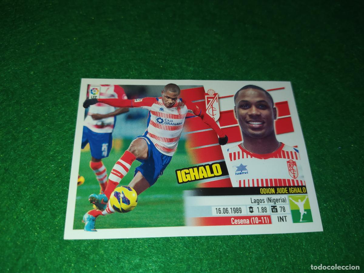 Cartes &agrave; collectionner de Football: LIGA ESTE 2013 2014 13/14 NUEVO SIN PEGAR GRANADA N&ordm; 15 IGHALO