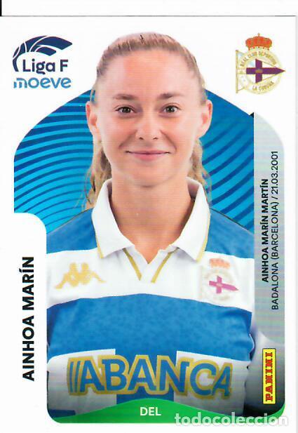Cartes &agrave; collectionner de Football: CROMO PANINI LIGA FEMENINA F 2025-26 (25 - 26) - N&ordm; 137 - AINHOA MAR&Iacute;N - DVO ABANCA LA CORU&Ntilde;A