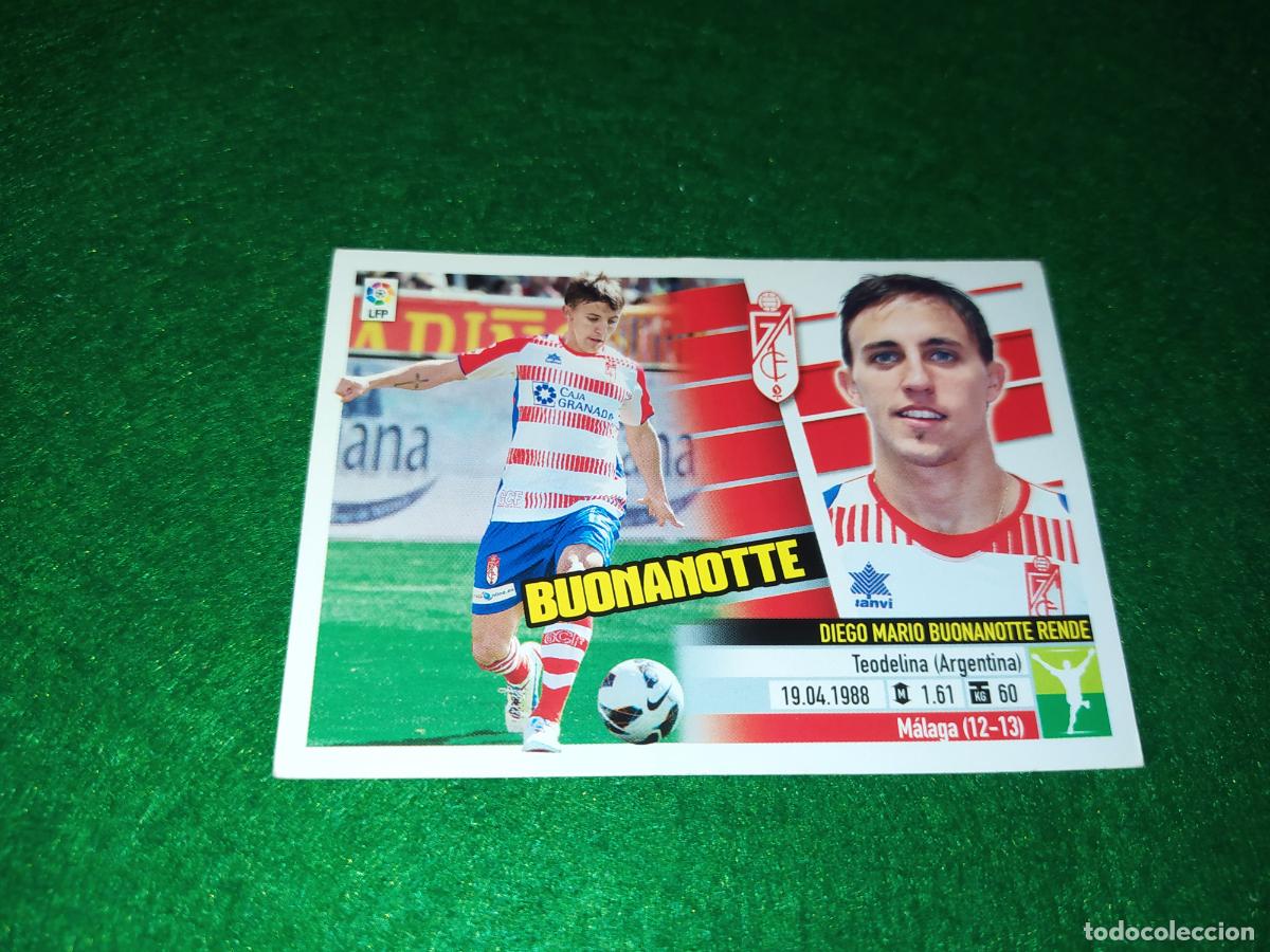 Cartes &agrave; collectionner de Football: LIGA ESTE 2013 2014 13/14 NUEVO SIN PEGAR GRANADA N&ordm; 16 B BUONANOTTE