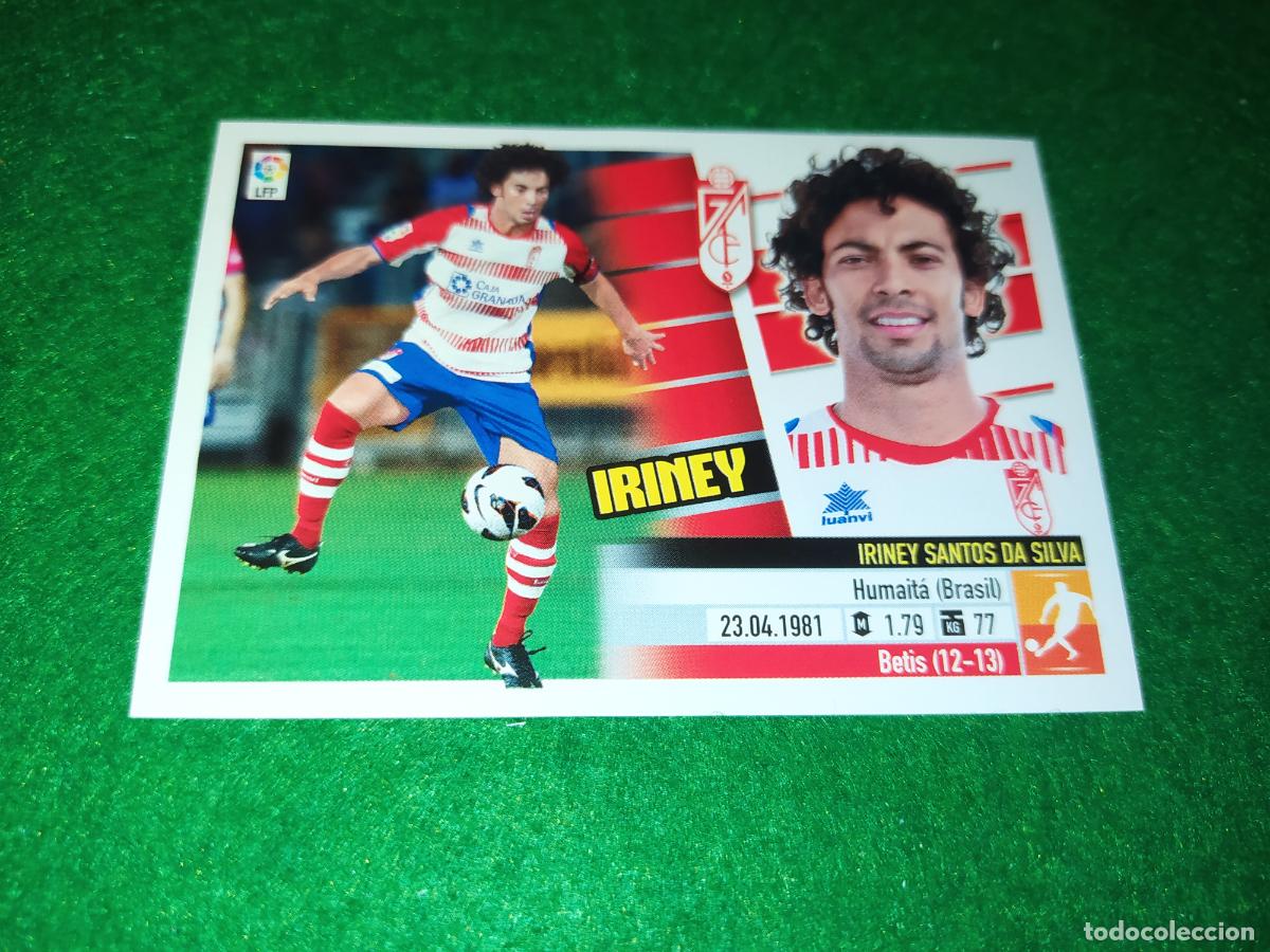 Fu&szlig;ball-Sticker: LIGA ESTE 2013 2014 13/14 NUEVO SIN PEGAR GRANADA N&ordm; 9 B IRINEY