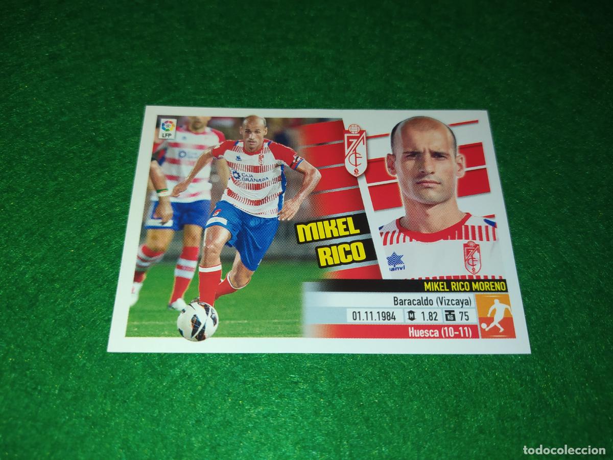 Fu&szlig;ball-Sticker: LIGA ESTE 2013 2014 13/14 NUEVO SIN PEGAR GRANADA N&ordm; 9 A MIKEL RICO