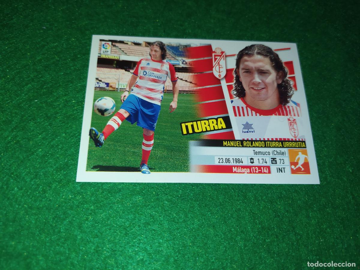 Fu&szlig;ball-Sticker: LIGA ESTE 2013 2014 13/14 NUEVO SIN PEGAR GRANADA N&ordm; 8 ITURRA