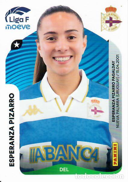 Fu&szlig;ball-Sticker: CROMO PANINI LIGA FEMENINA F 2025-26 (25 - 26) - N&ordm; 138 - ESPERANZA PIZARRO - DVO ABANCA LA CORU&Ntilde;A