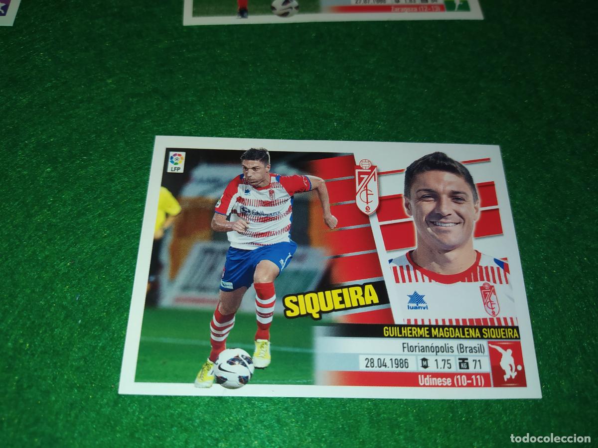 Fu&szlig;ball-Sticker: LIGA ESTE 2013 2014 13/14 NUEVO SIN PEGAR GRANADA N&ordm; 7 A SIQUEIRA