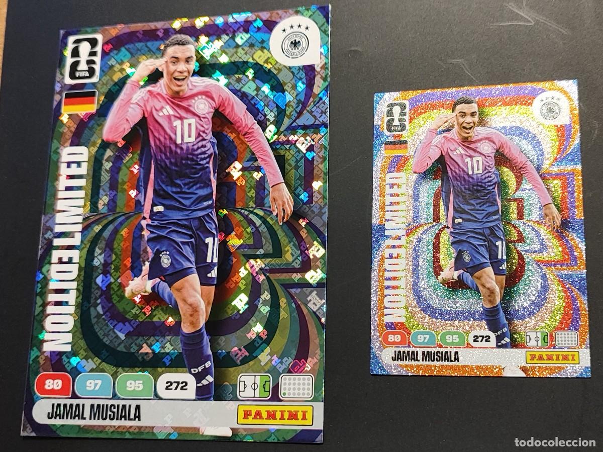 Cromos de F&uacute;tbol: ADRENALYN XL FIFA WORLD CUP 2026 CARD XXL LIMITED EDITION MUSIALA ALEMANIA # PANINI CARTA GRANDE
