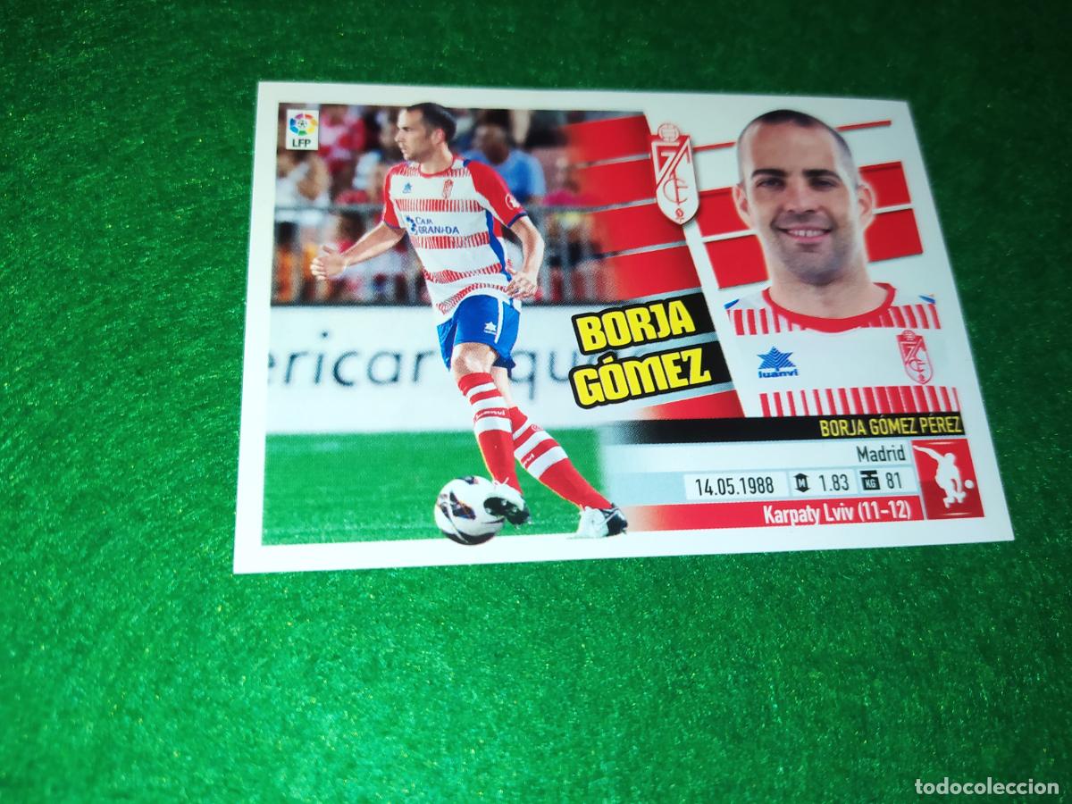 Fu&szlig;ball-Sticker: LIGA ESTE 2013 2014 13/14 NUEVO SIN PEGAR GRANADA N&ordm; 4 BORJA GOMEZ