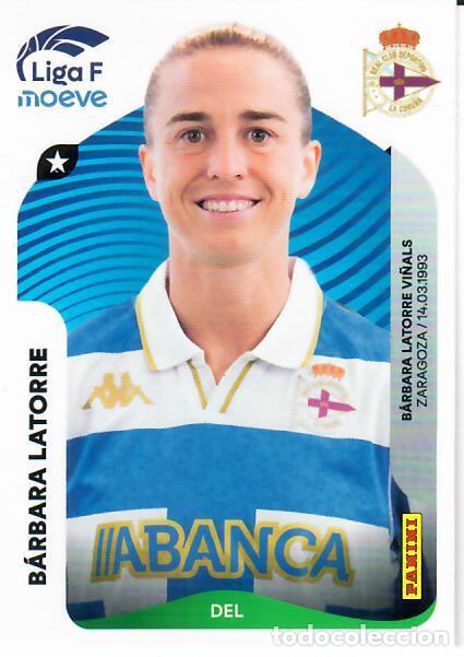 Fu&szlig;ball-Sticker: CROMO PANINI LIGA FEMENINA F 2025-26 (25 - 26) - N&ordm; 139 - B&Aacute;RBARA LATORRE - DVO ABANCA LA CORU&Ntilde;A