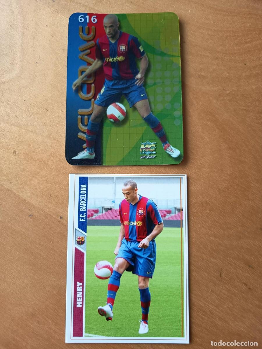 Fu&szlig;ball-Sticker: LOTE THIERRY HENRY MUNDICROMO 2008