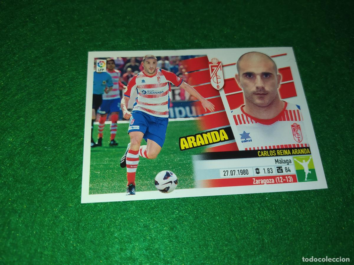 Fu&szlig;ball-Sticker: LIGA ESTE 2013 2014 13/14 NUEVO SIN PEGAR GRANADA N&ordm; 13 ARANDA