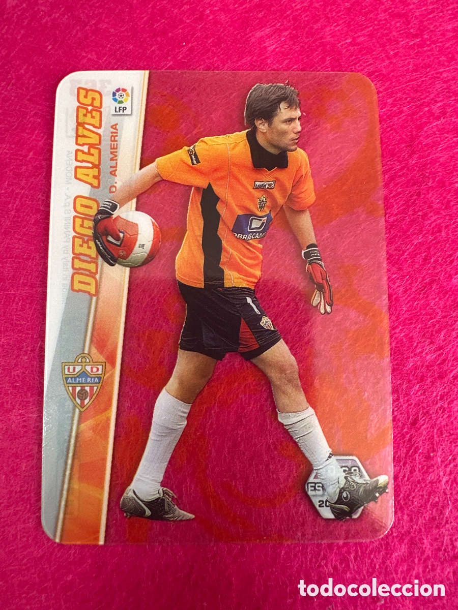 Cromos de Futebol: 363 DIEGO ALVES (ALMER&Iacute;A) ULTRA CARD MEGAESTRELLAS MEGACRACKS 2008-2009 08 09 PANINI TRADING CARD