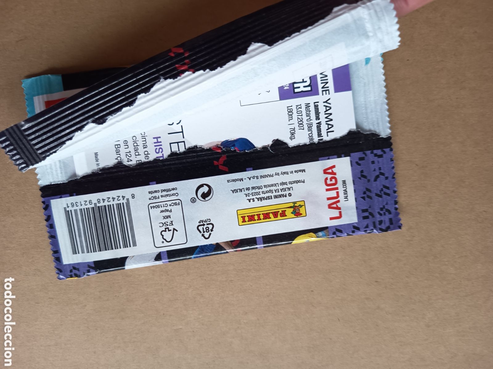 Cromos de F&uacute;tbol: Lamine Yamal 423 M&aacute;ster Rookie Megacracks 2023-24 2023 2024 Panini