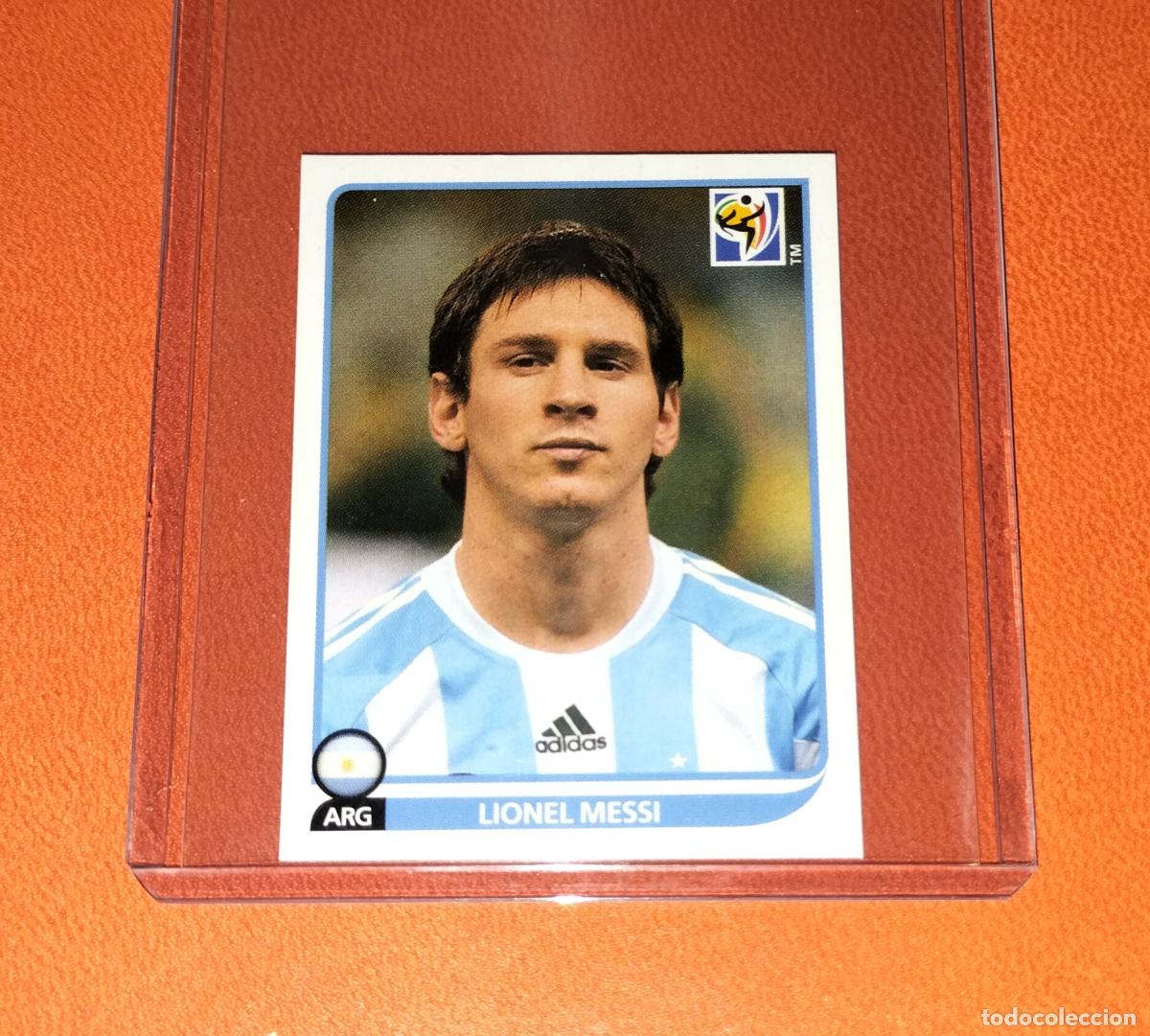 Cromos de Futebol: 122 LIONEL MESSI ARGENTINA STICKER MUNDIAL FUTBOL FIFA WORLD CUP SOUTH AFRICA 2010 PANINI