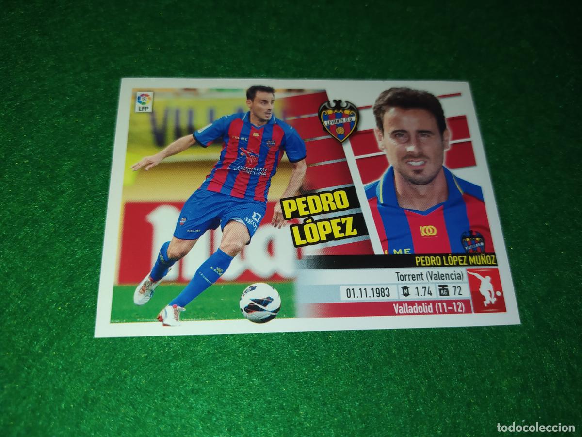 Cromos de Futebol: LIGA ESTE 2013 2014 13/14 NUEVO SIN PEGAR LEVANTE N&ordm; 3 B PEDRO LOPEZ