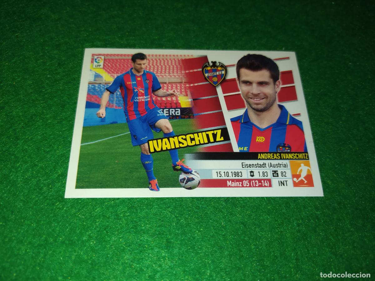 Cromos de Futebol: LIGA ESTE 2013 2014 13/14 NUEVO SIN PEGAR LEVANTE N&ordm; 13 IVANSCHITZ