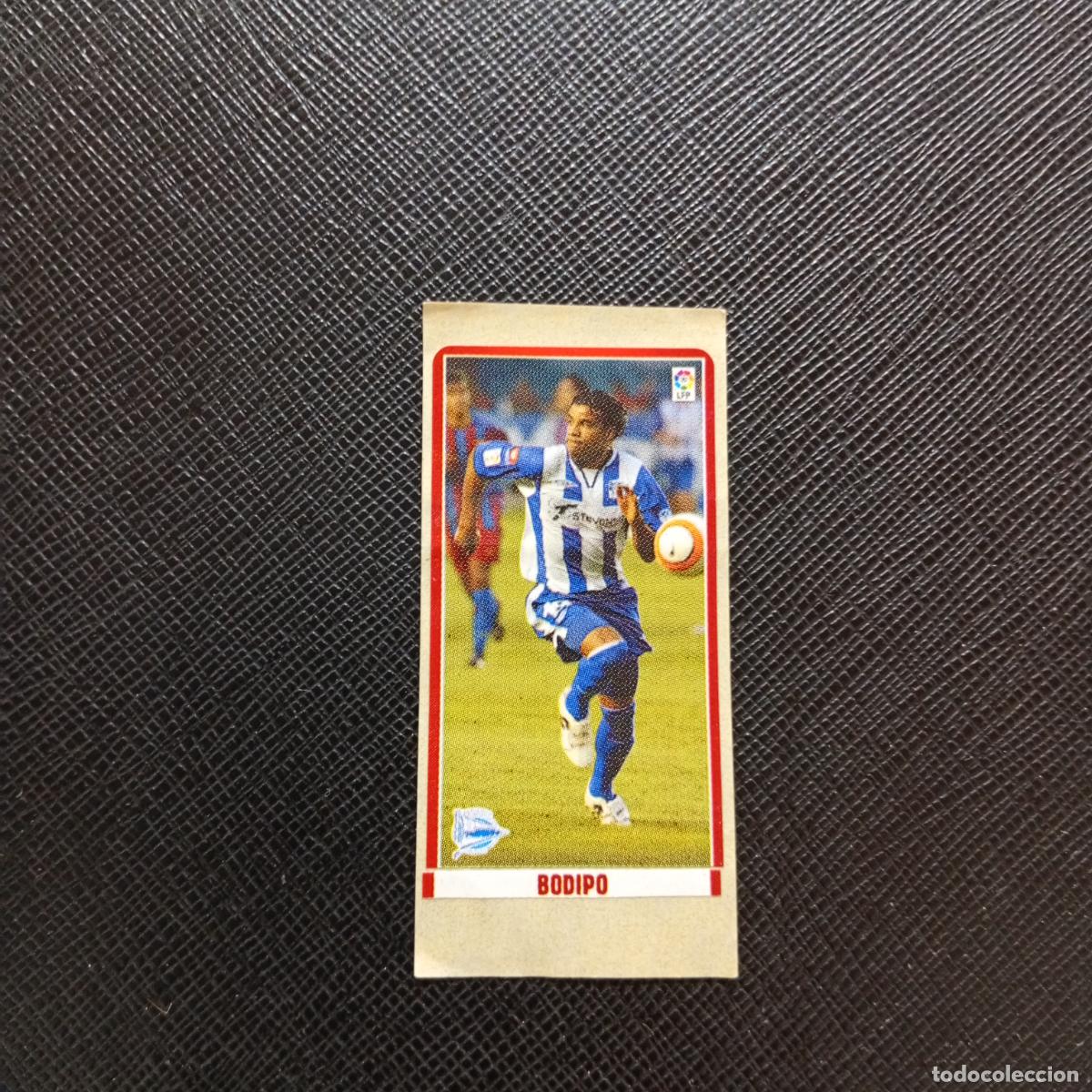 Fu&szlig;ball-Sticker: BODIPO ALAVES CHICLE LIGA DE LAS ESTRELLAS 2005 2006 - SIN PEGAR - A77 PG34 B