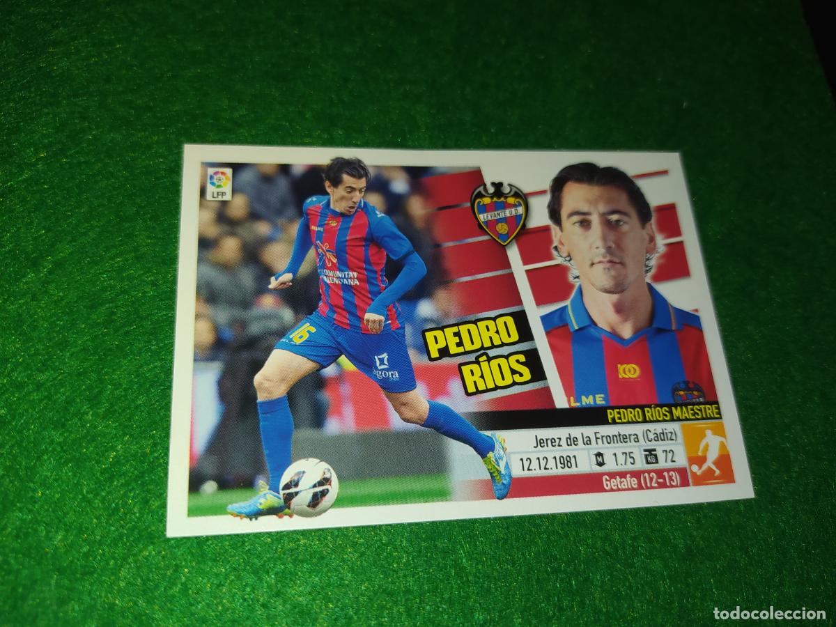 Cromos de Futebol: LIGA ESTE 2013 2014 13/14 NUEVO SIN PEGAR LEVANTE N&ordm; 10 PEDRO RIOS