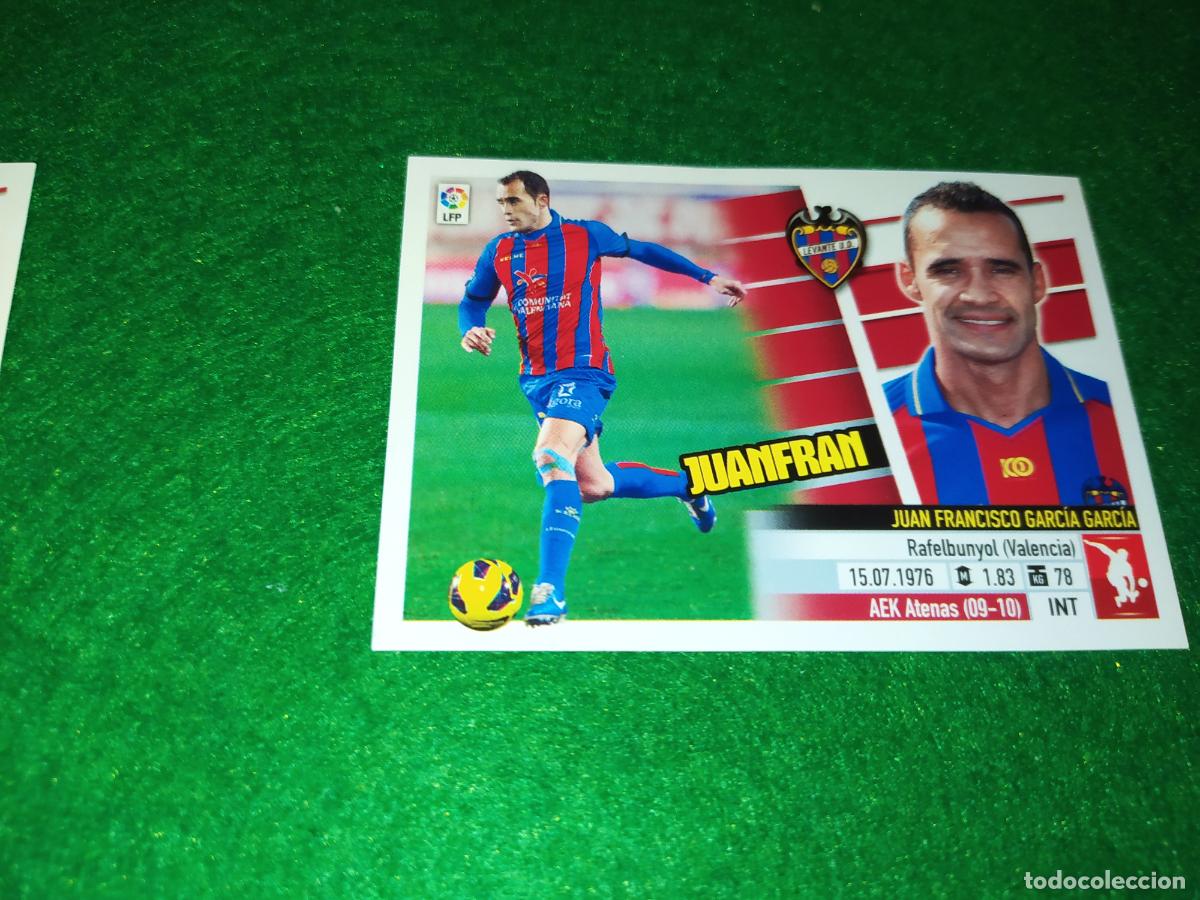 Cromos de Futebol: LIGA ESTE 2013 2014 13/14 NUEVO SIN PEGAR LEVANTE N&ordm; 7 JUANFRAN