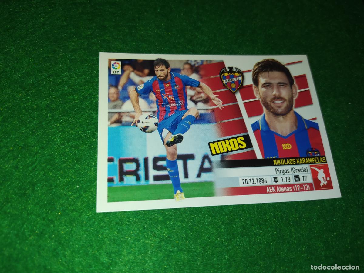 Cromos de Futebol: LIGA ESTE 2013 2014 13/14 NUEVO SIN PEGAR LEVANTE N&ordm; 5 A NIKOS