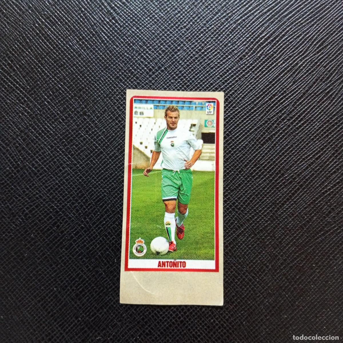 Fu&szlig;ball-Sticker: ANTO&Ntilde;ITO RACING SANTANDER CHICLE LIGA DE LAS ESTRELLAS 2005 2006 - SIN PEGAR - A77 PG35