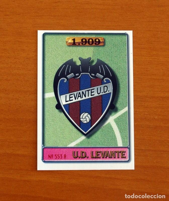 Cromos de Futebol: Levante -N&ordm; 553 A-B Escudo-Ino -2&ordf; Divisi&oacute;n-Mundicromo Las Fichas de la Liga 1996-1997-96-97