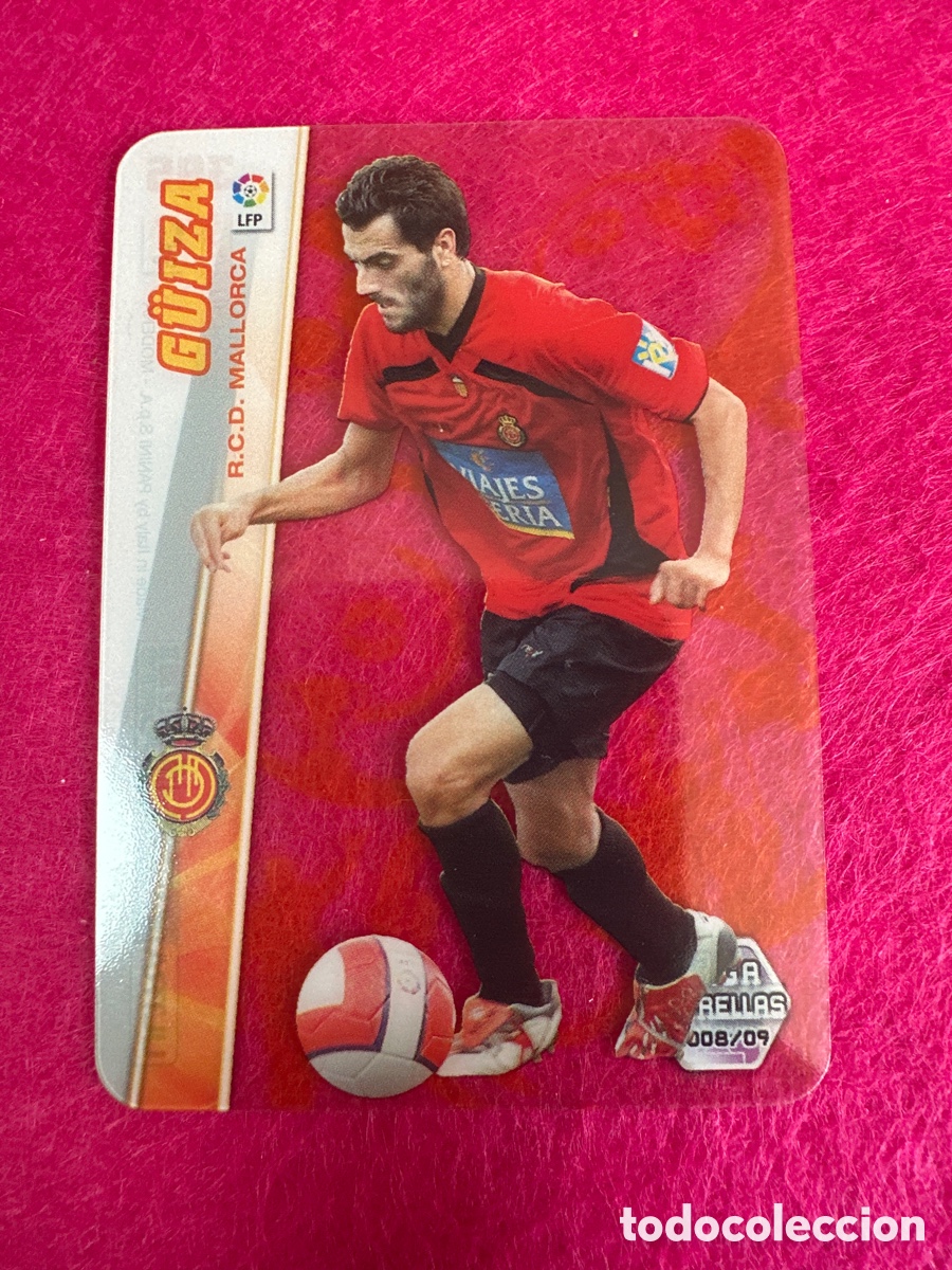 Cromos de Futebol: 395 G&Uuml;IZA (MALLORCA) ULTRA CARD MEGAESTRELLAS MEGACRACKS 2008-2009 08 09 PANINI TRADING CARD