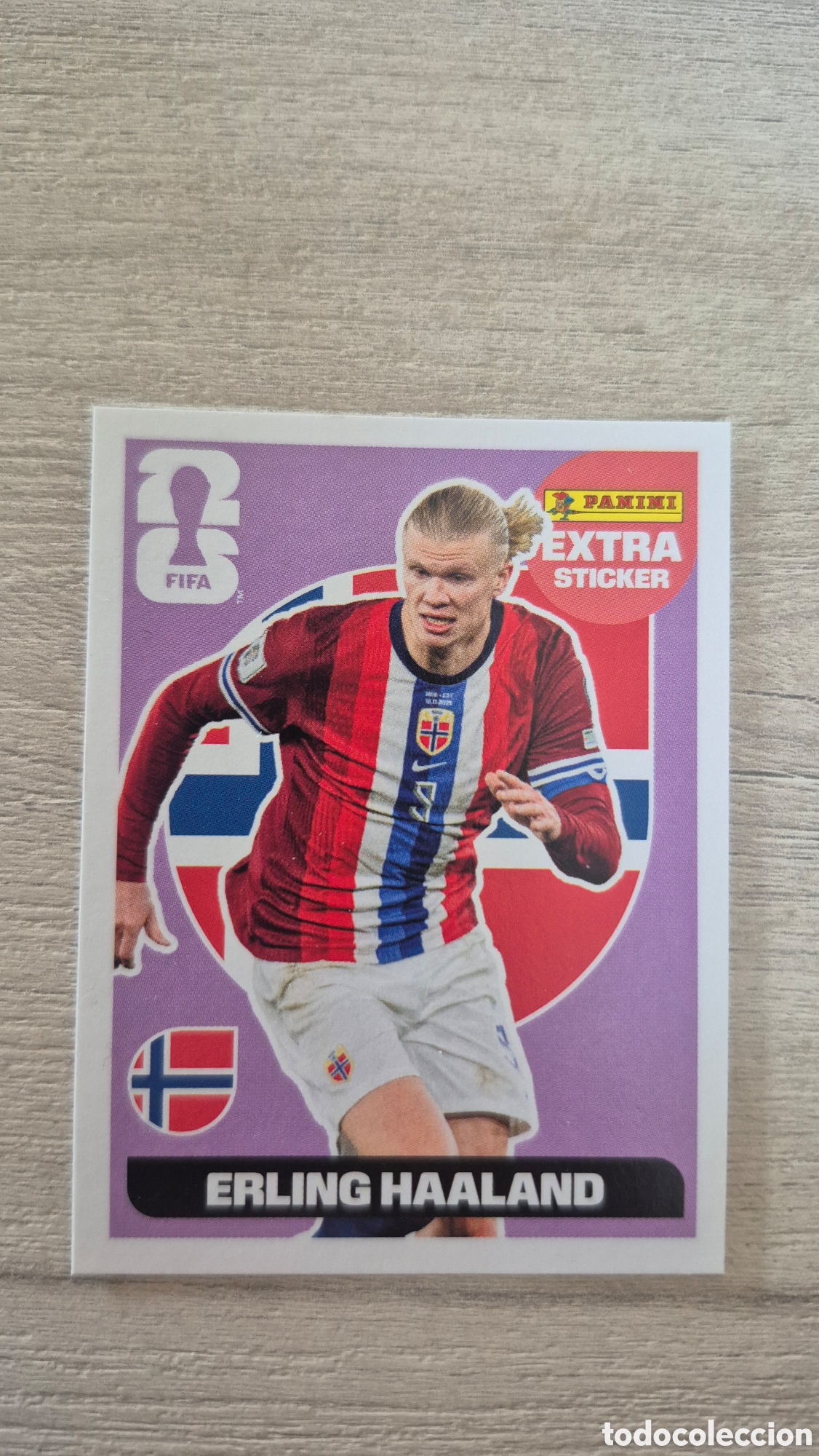Cromos de Futebol: Erling Haaland Extra Stickers FIFA World Cup 2026