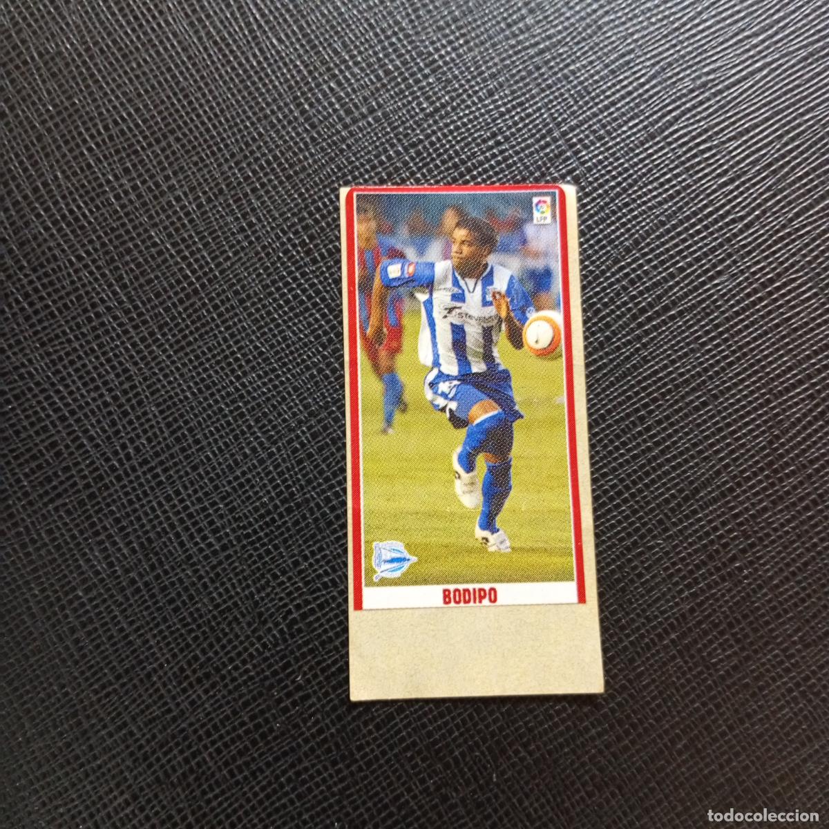 Fu&szlig;ball-Sticker: BODIPO ALAVES CHICLE LIGA DE LAS ESTRELLAS 2005 2006 - SIN PEGAR - A77 PG36