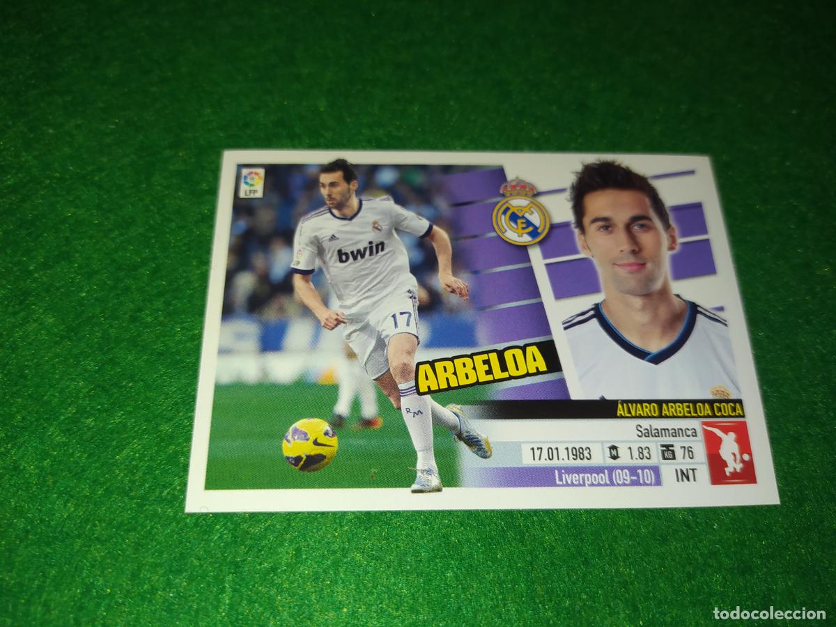 Fu&szlig;ball-Sticker: LIGA ESTE 2013 2014 13/14 NUEVO SIN PEGAR REAL MADRID N&ordm; 3 A ARBELOA
