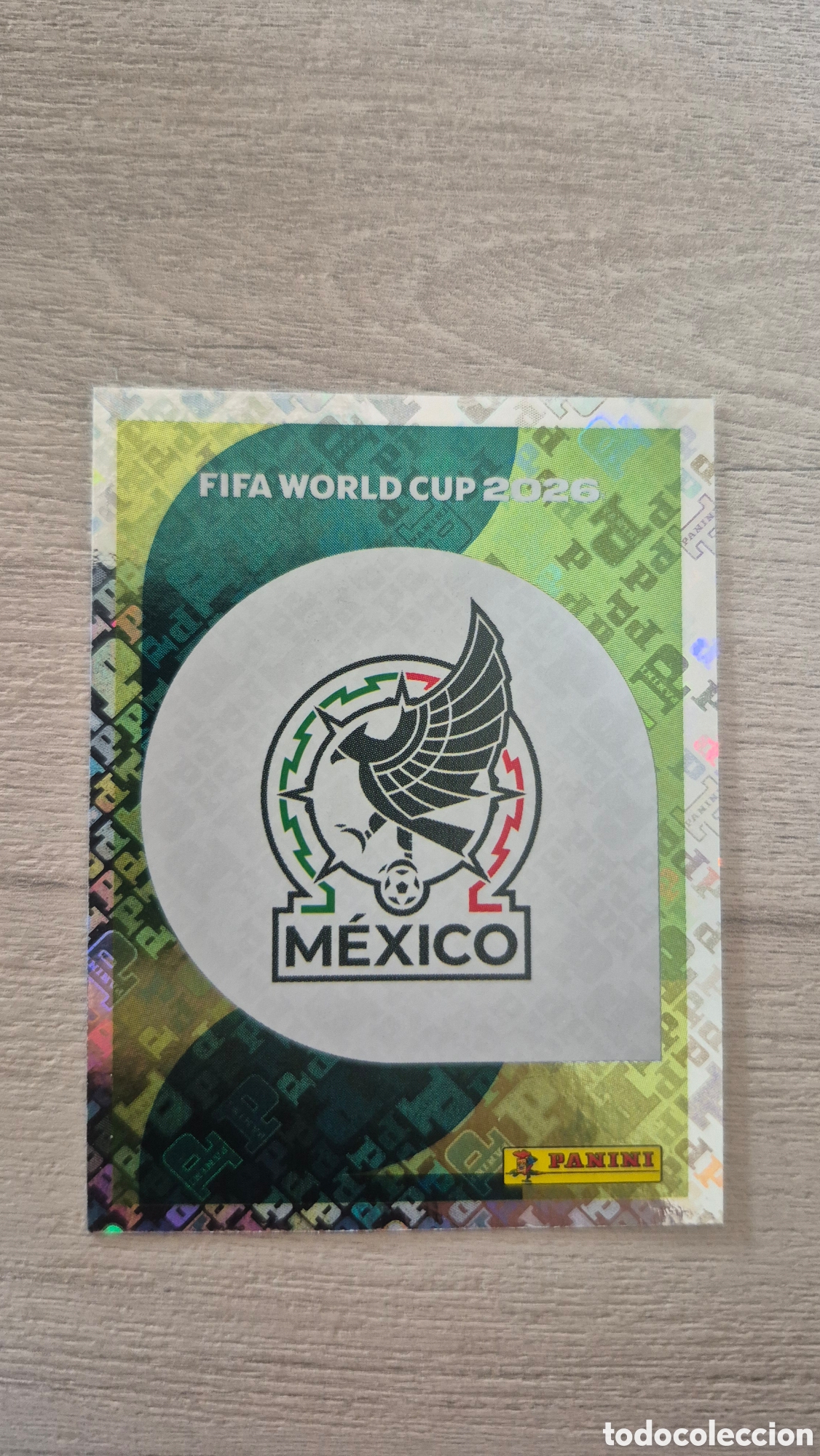 Cromos de F&uacute;tbol: MEX1 Escudo M&eacute;xico FIFA World Cup 2026