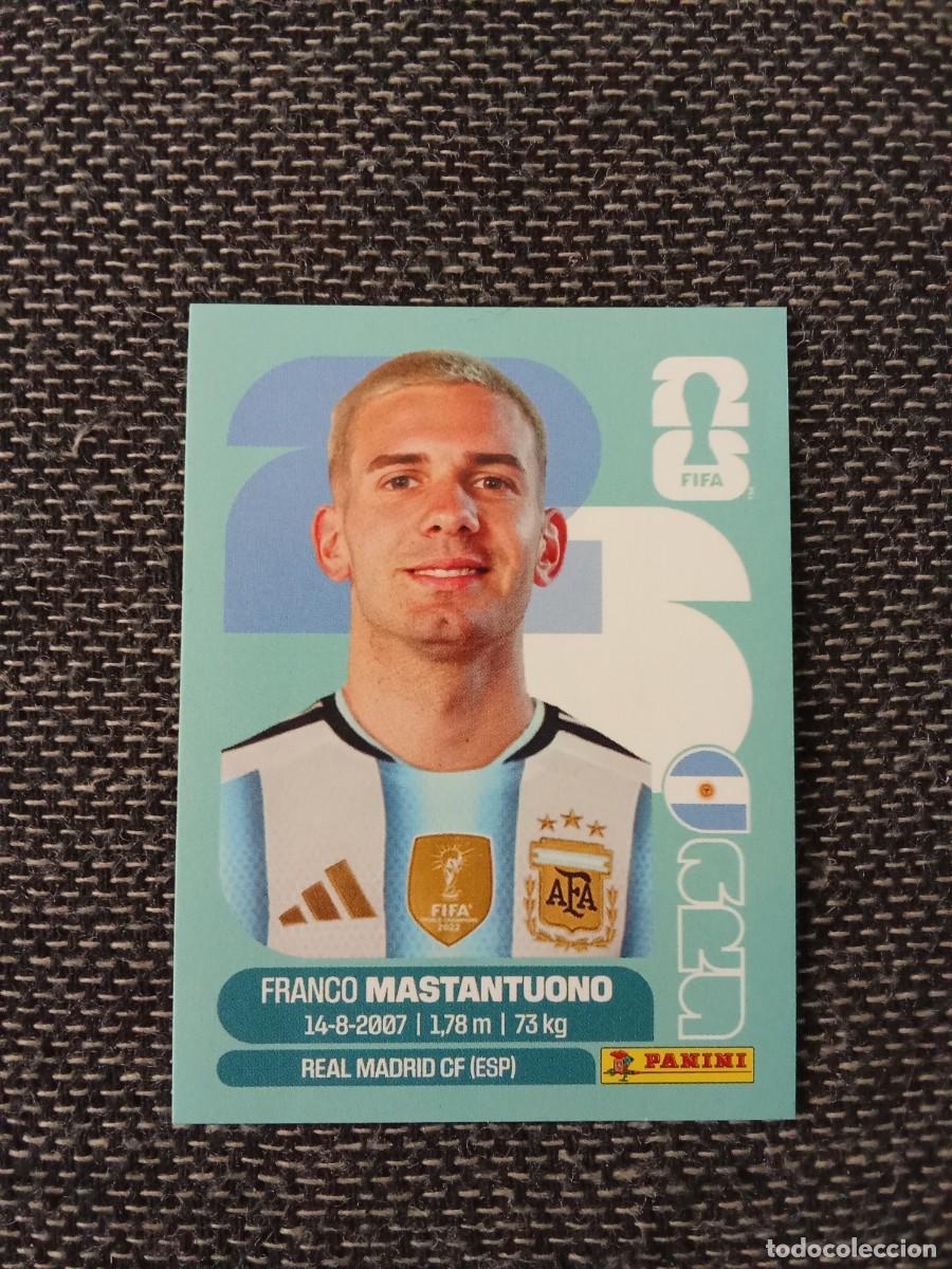 Cromos de F&uacute;tbol: ARG15 mastantuono argentina Panini fifa world CUP 2026
