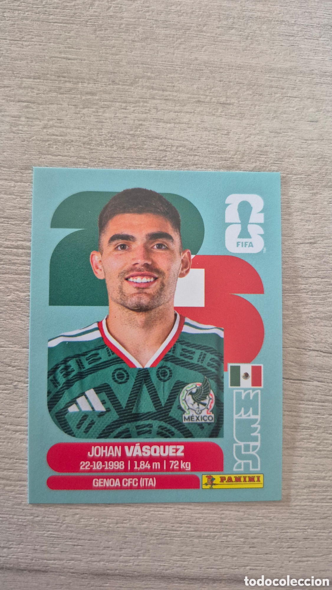 Cromos de F&uacute;tbol: MEX3 V&aacute;squez FIFA World Cup 2026
