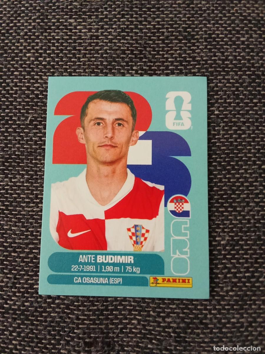 Cromos de F&uacute;tbol: CRO 18 budimir Croacia Panini fifa world CUP 2026