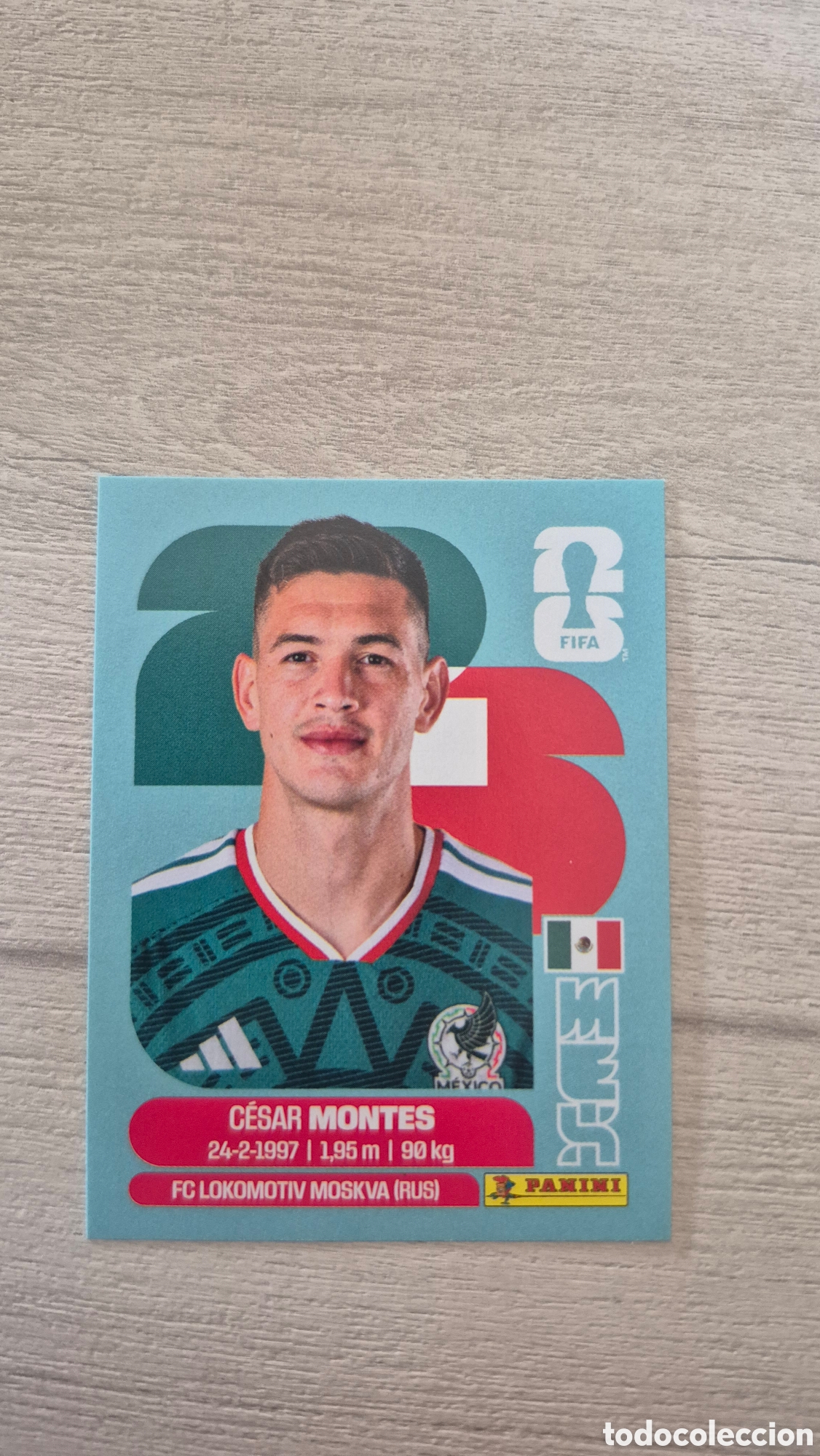 Cromos de F&uacute;tbol: MEX5 Montes FIFA World Cup 2026
