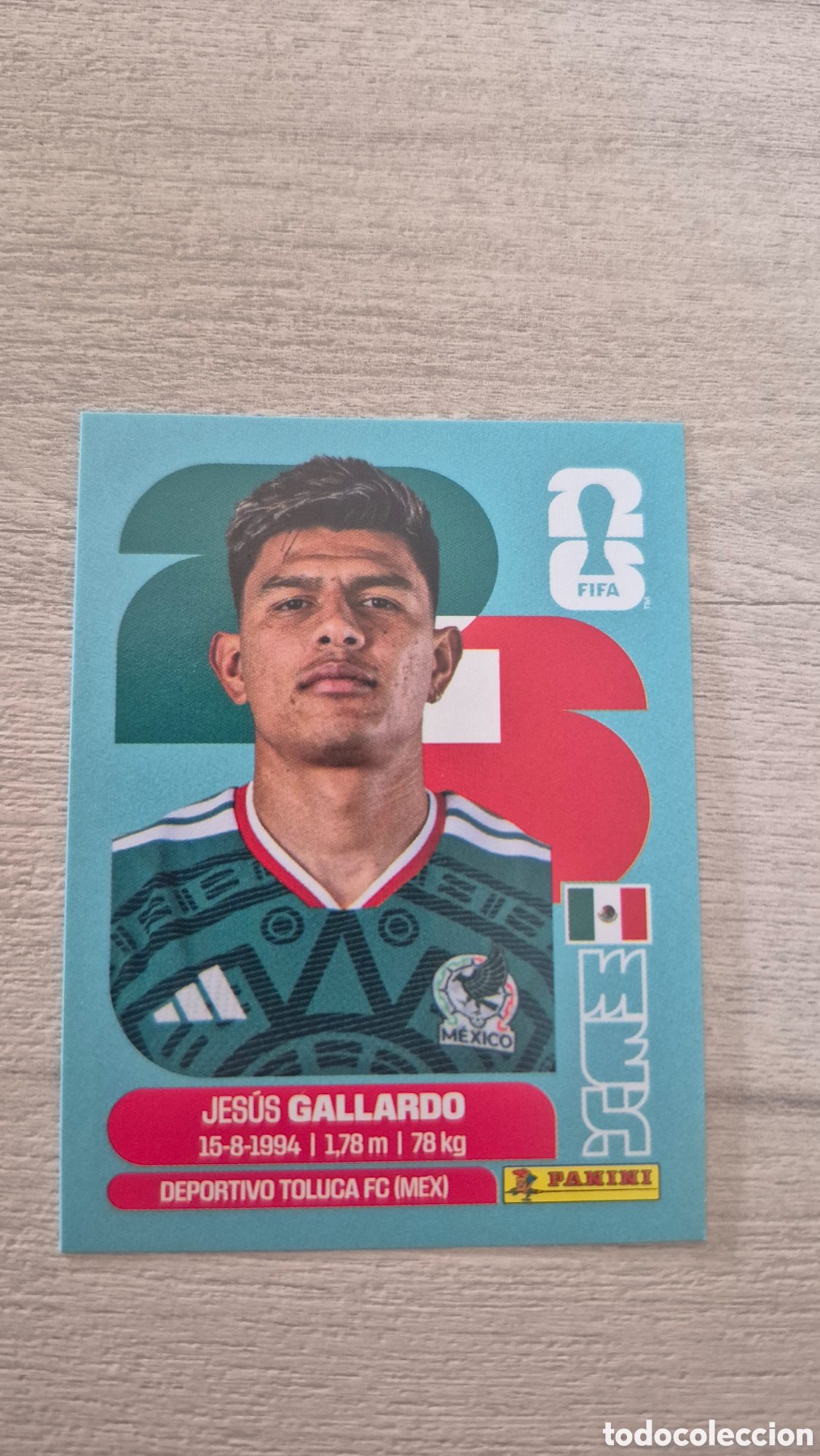 Cromos de F&uacute;tbol: MEX6 Gallardo FIFA World Cup 2026