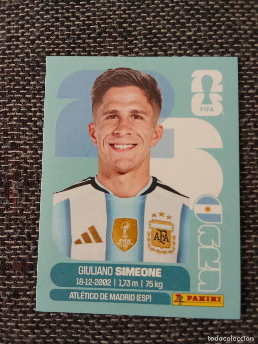Cromos de F&uacute;tbol: ARG 20 Simeone argentina Panini fifa world CUP 2026