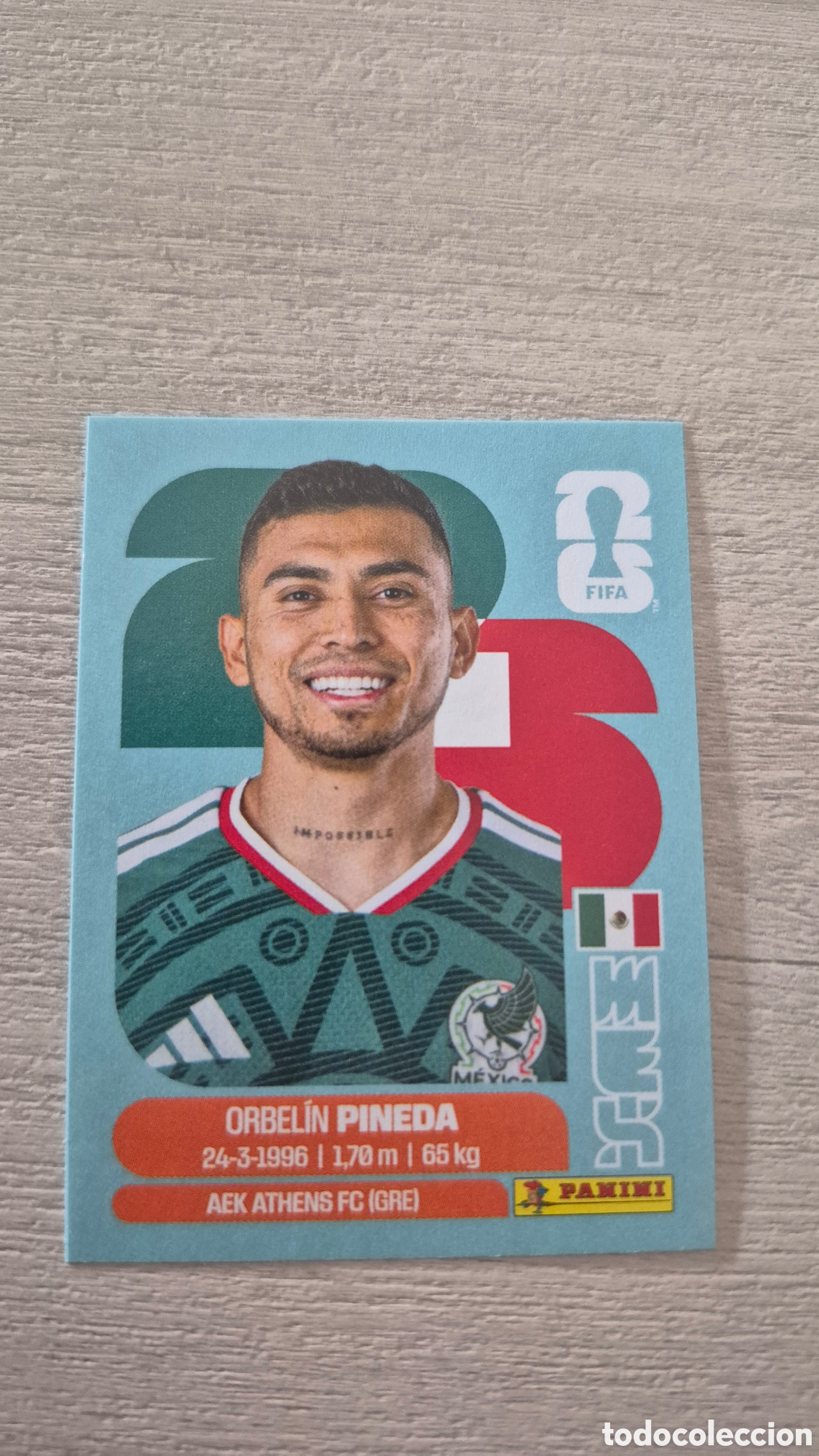 Cromos de f&uacute;tbol: MEX11 Pineda FIFA World Cup 2026