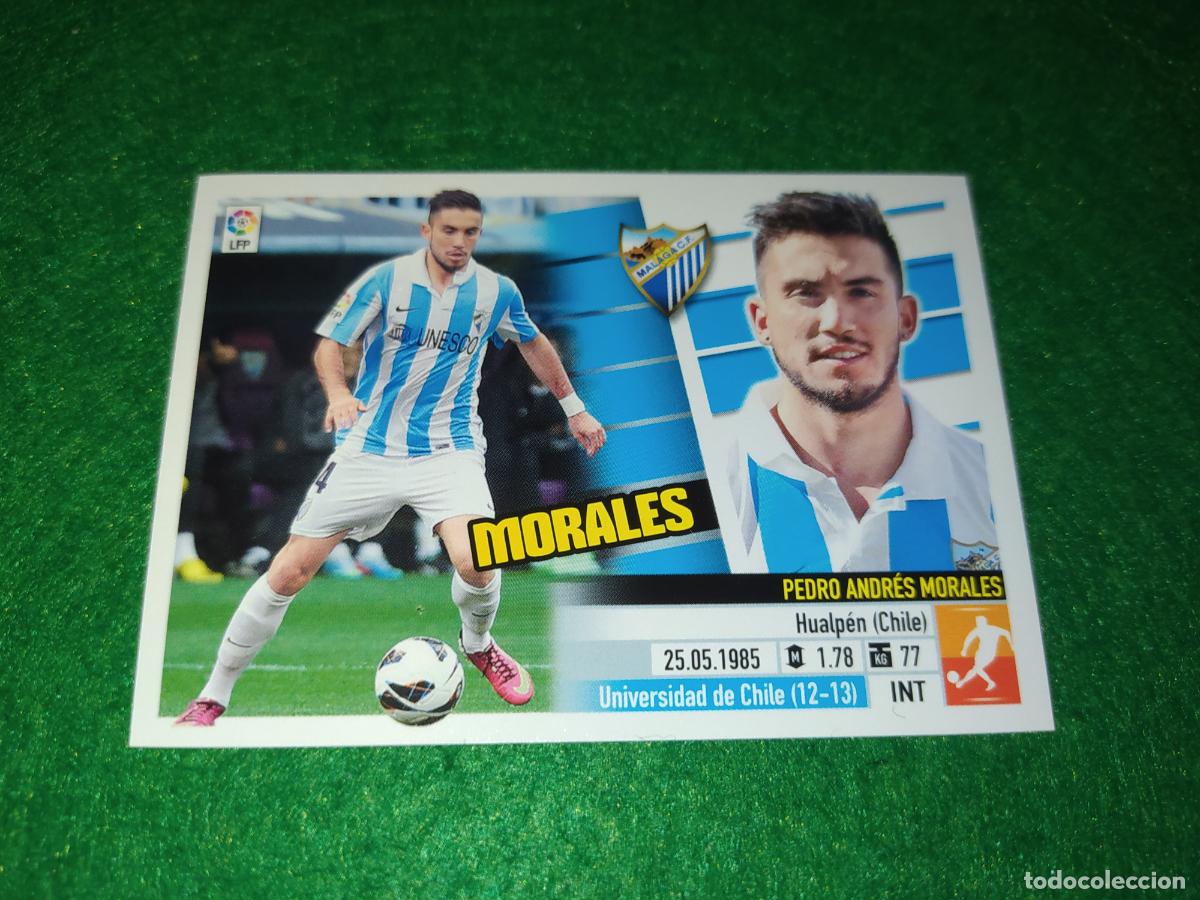 Cartes &agrave; collectionner de Football: LIGA ESTE 2013 2014 13/14 NUEVO SIN PEGAR MALAGA N&ordm; 11 MORALES