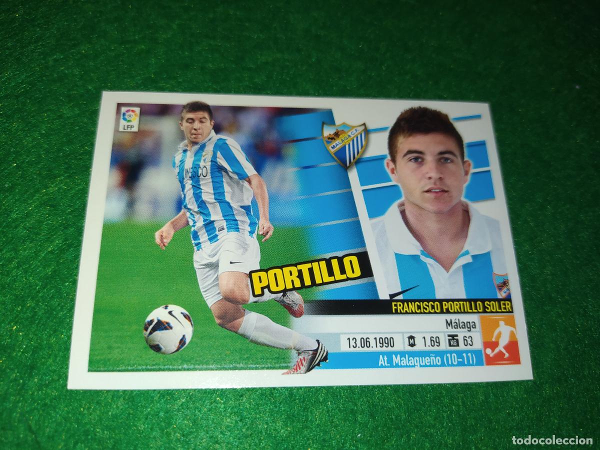 Fu&szlig;ball-Sticker: LIGA ESTE 2013 2014 13/14 NUEVO SIN PEGAR MALAGA N&ordm; 13 B PORTILLO