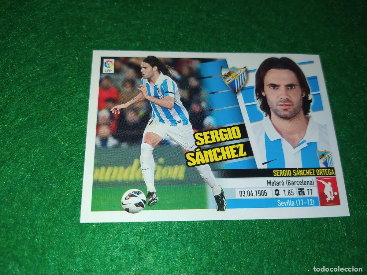 Figurine di Calcio: LIGA ESTE 2013 2014 13/14 NUEVO SIN PEGAR MALAGA N&ordm; 4 B SERGIO SANCHEZ