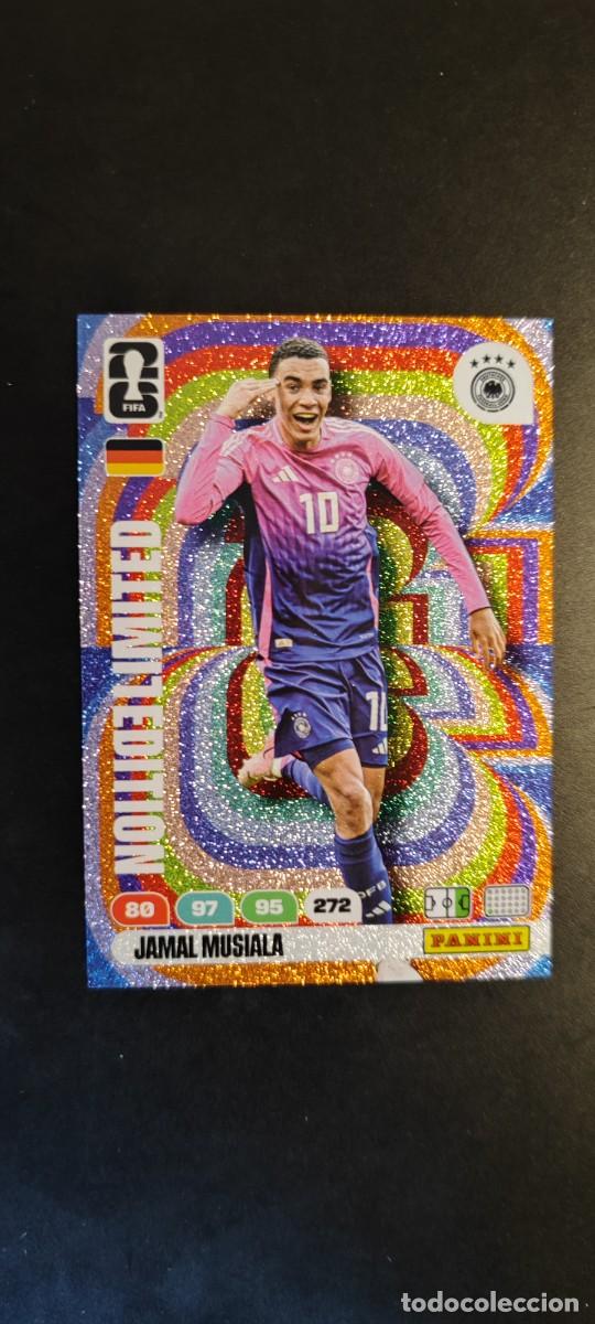 Figurine di Calcio: ADRENALYN XL FIFA WORLD CUP 2026 CARD LIMITED EDITION MUSIALA ALEMANIA # PANINI