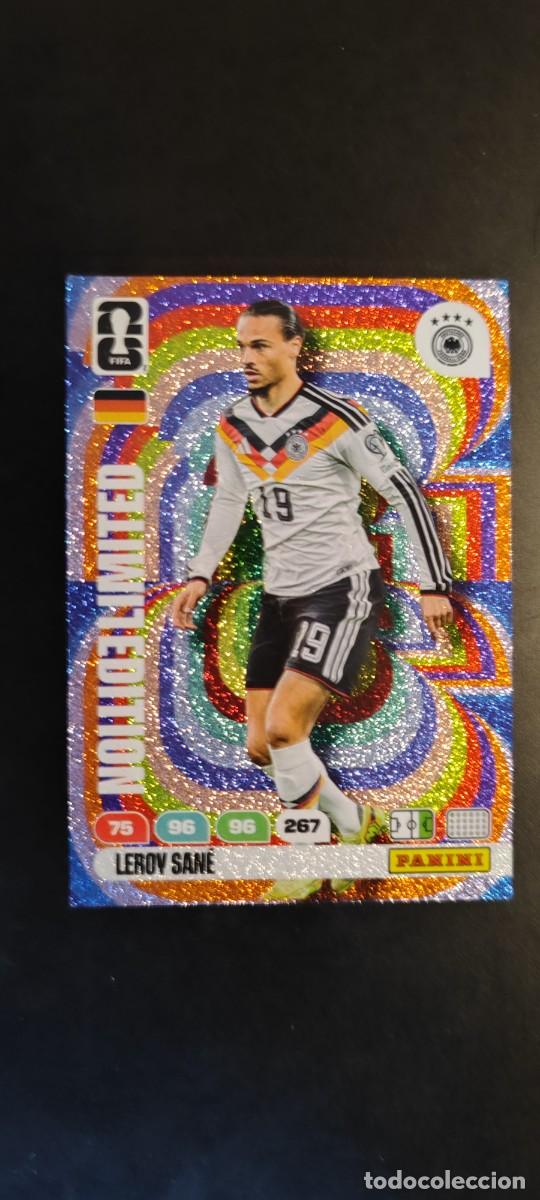 Figurine di Calcio: ADRENALYN XL FIFA WORLD CUP 2026 CARD LIMITED EDITION LEROY SANE ALEMANIA # PANINI