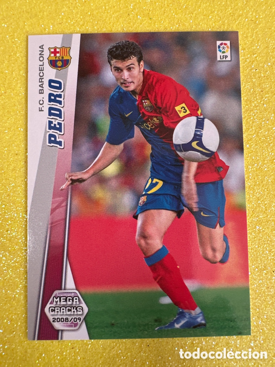 Figurine di Calcio: 71 BIS PEDRO (F.C.BARCELONA) ROOKIE MEGACRACKS 2008-2009 08 09 PANINI TRADING CARD