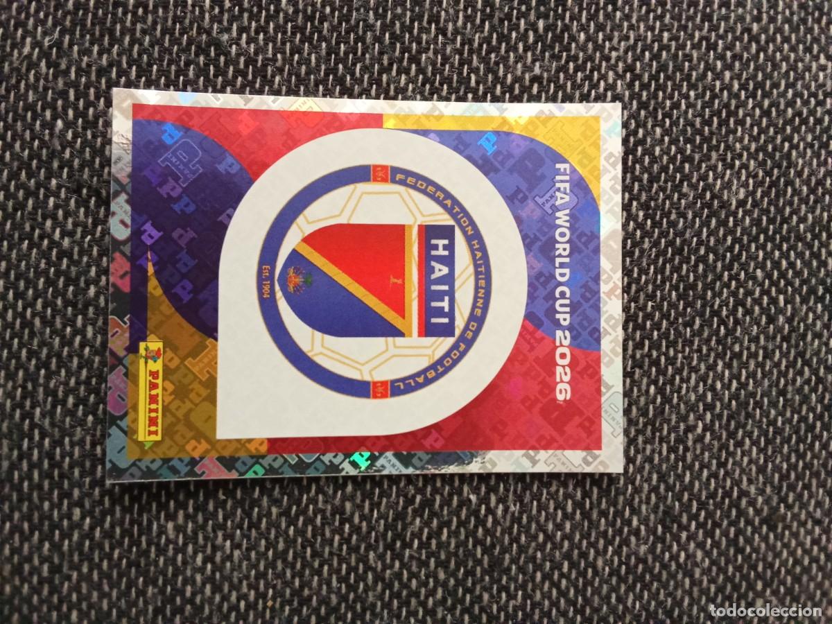 Football Stickers: Escudo Hait&iacute; HAI1 Panini fifa world CUP 2026
