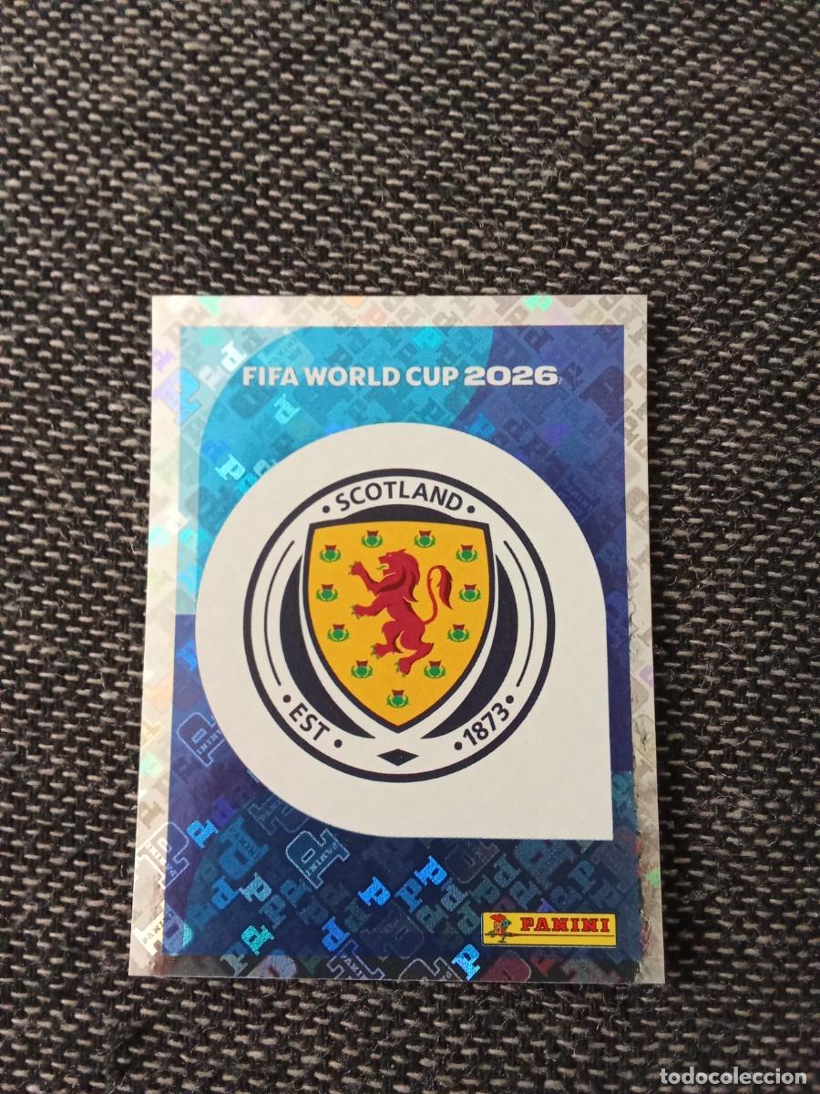 Football Stickers: Escudo escocia SCO1 Panini fifa world CUP 2026