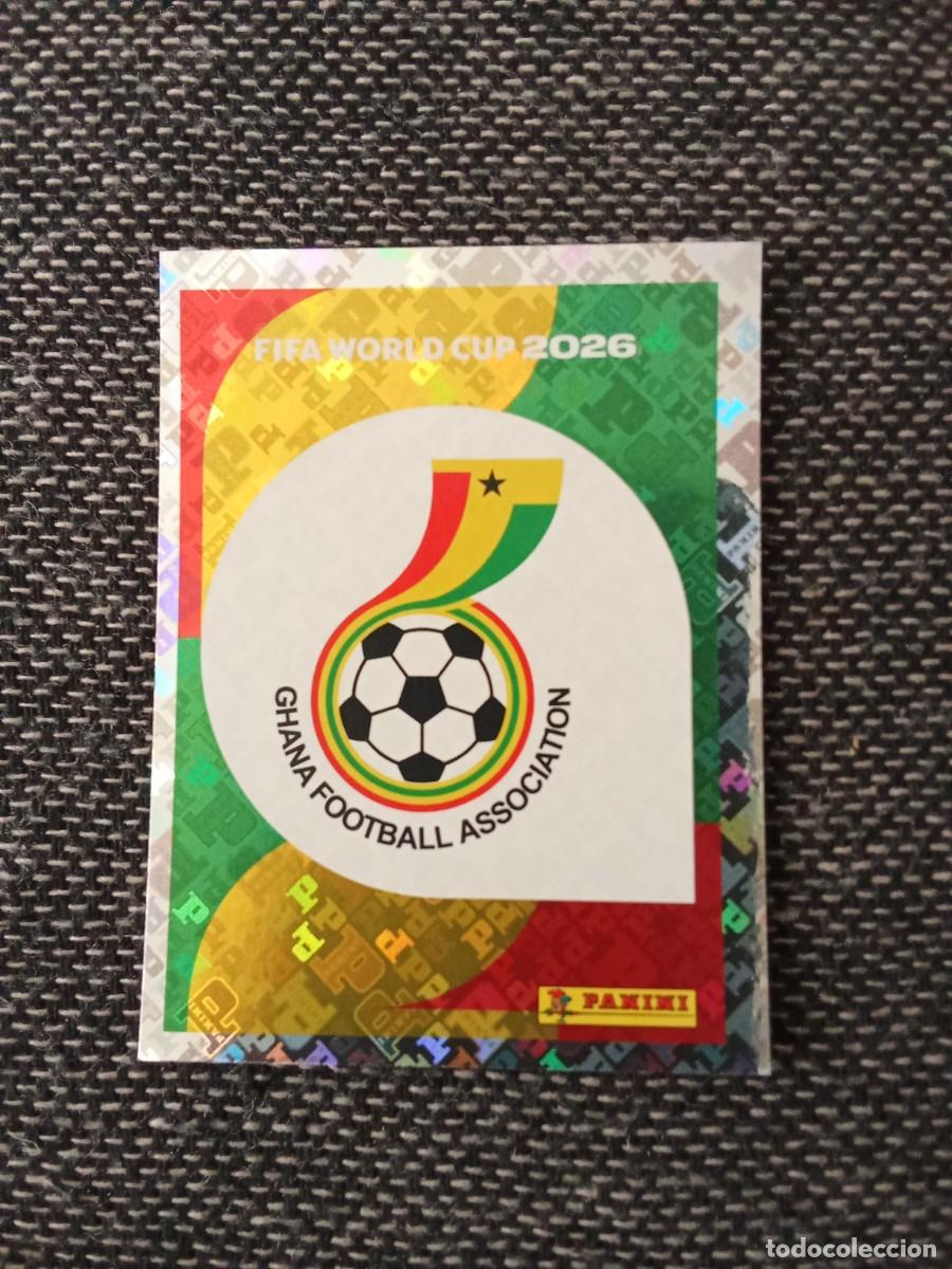 Cromos de F&uacute;tbol: Escudo Ghana GHA 1 Panini fifa world CUP 2026