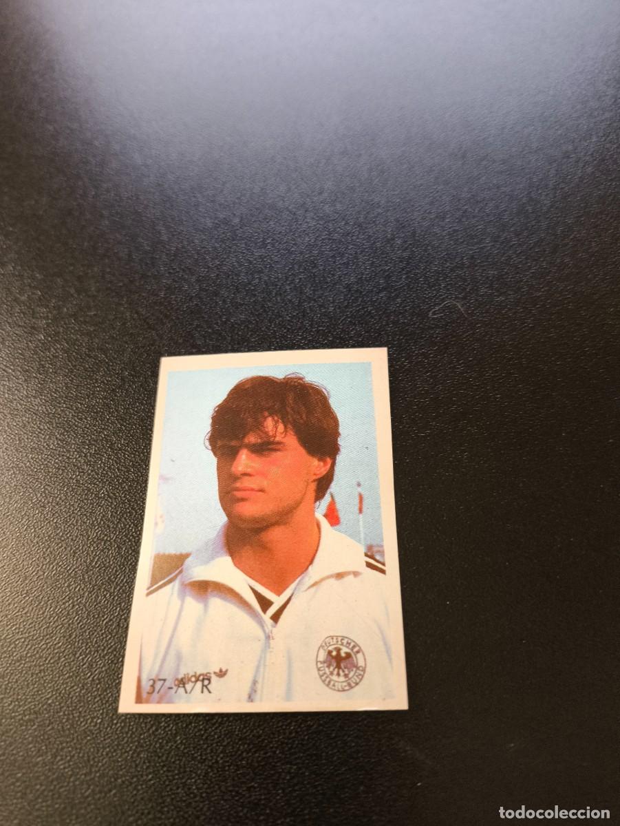 Cromos de F&uacute;tbol: 37 OLAF THON ALEMANIA GERMANY REYAUCA WORLD CUP MUNDIAL MEXICO 1986 NO PANINI