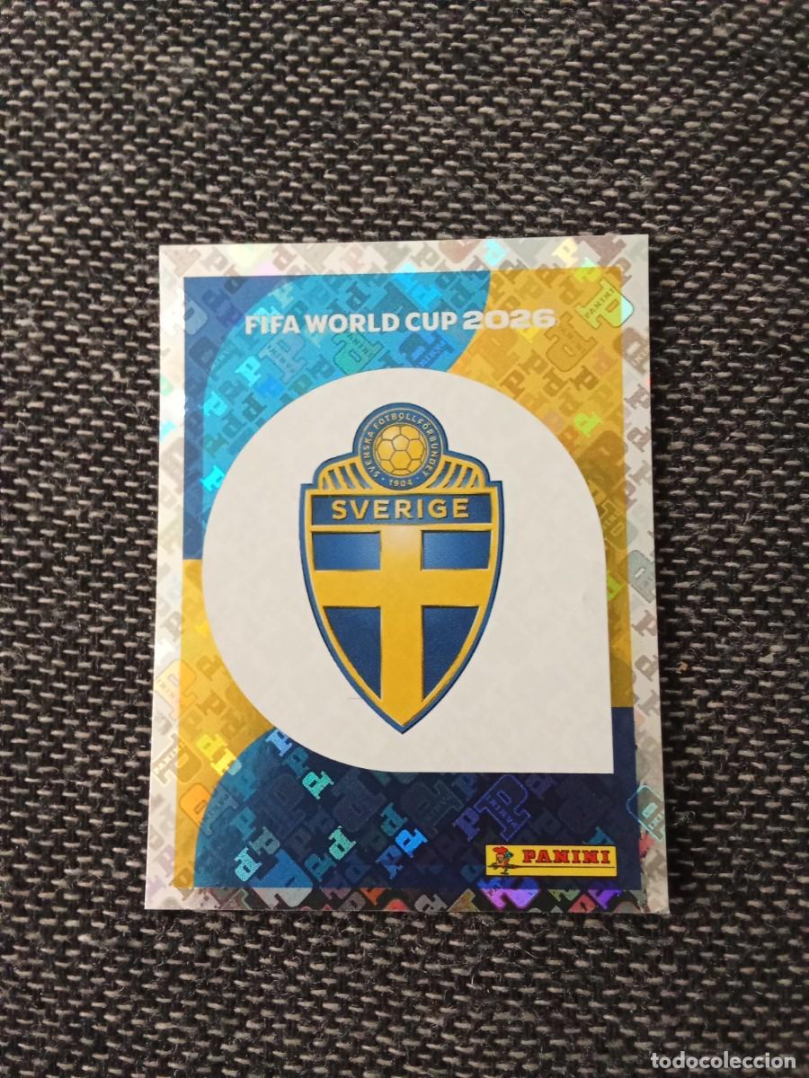 Cromos de F&uacute;tbol: Escudo Suecia SWE 1 Panini fifa world CUP 2026