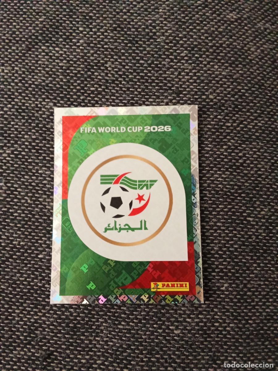 Cromos de F&uacute;tbol: Escudo Argelia ALG 1 Panini fifa world CUP 2026