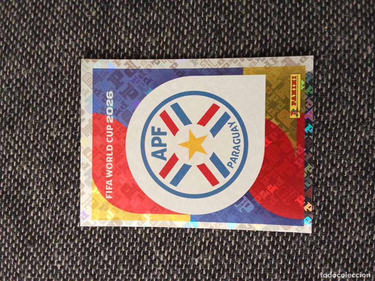 Cromos de F&uacute;tbol: Escudo paraguay PAR 1 Panini fifa world CUP 2026
