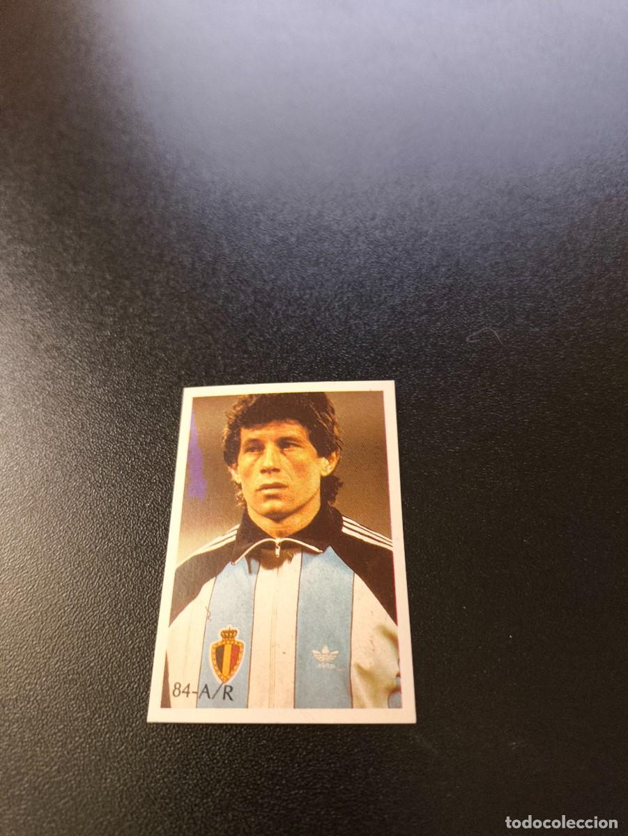 Cromos de F&uacute;tbol: 84 FRANK VAN DER ELST BELGICA BELGIUM REYAUCA WORLD CUP MUNDIAL MEXICO 1986 NO PANINI